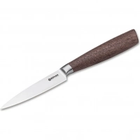 Кухонный нож Boker Core Office Knife, сталь X50CrMoV15, рукоять орех купить в Москве