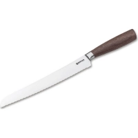 Кухонный нож  для хлеба Boker Core Bread Knife, сталь X50CrMoV15, рукоять орех купить в Москве