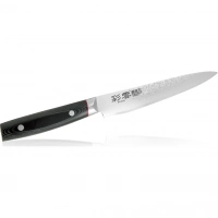 Кухонный нож для тонкой нарезки, Saiun Damascus, Kanetsugu, 9009, сталь VG-10, в картонной коробке, 210 мм купить в Москве