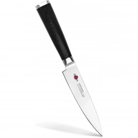 Кухонный нож Fissman универсальный Kensei Musashi 11см, сталь DAMASCUS купить в Москве