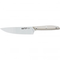 Кухонный нож Fox Due Cigni Chef, сталь X50CrMoV15, рукоять полипропилен купить в Москве