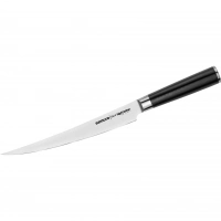 Кухонный нож Samura Mo-V для нарезки 220 мм, сталь AUS-8, рукоять G10 купить в Москве