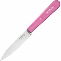 Нож столовый Opinel №112, деревянная рукоять, блистер, нержавеющая сталь, розовый купить в Москве