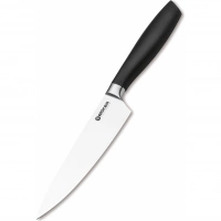 Кухонный нож шефа Bker Core Professional Chef’s Knife, 160 мм, сталь X50CrMoV15, рукоять пластик купить в Москве