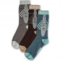 Носки Boker 09BO199 Socks Set Large 3 пары, р.39-42 купить в Москве