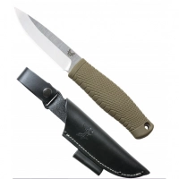 Нож Benchmade 200 Puukko, сталь CPM-3V, рукоять сантопрен купить в Москве