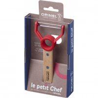 Нож для чистки овощей Opinel Peeler, деревянная рукоять, нержавеющая сталь, коробка купить в Москве