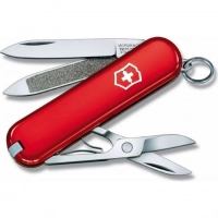 Нож перочинный Victorinox Classic 0.6203 58 мм 7 функций красный купить в Москве