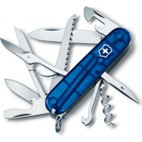 Нож перочинный Victorinox Huntsman, сталь X55CrMo14, рукоять Cellidor®, синий купить в Москве