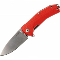 Нож складной LionSteel KUR OR G10 Orange Flipper, сталь Uddeholm Sleipner®, стеклотекстолит, оранжевый купить в Москве