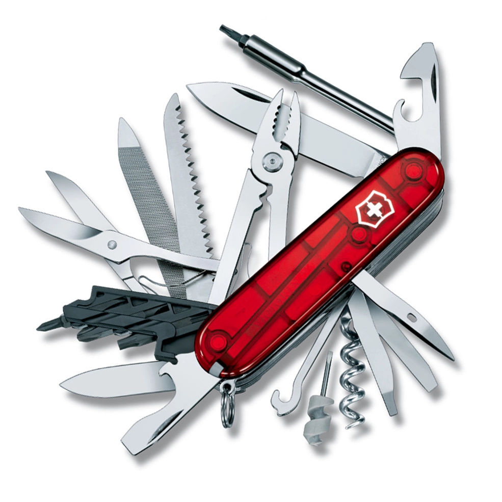 Швейцарский нож Victorinox CyberTool, сталь X55CrMo14, рукоять Cellidor®, красный