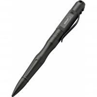 Тактическая ручка Boker Plus iPlus TTP (Tactical Tablet Pen) Black — 09BO097, авиационный алюминий, серый купить в Москве