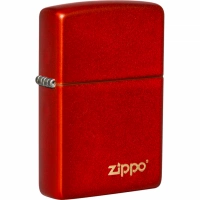 Зажигалка Classic Metallic Red ZIPPO с логотипом Zippo купить в Москве