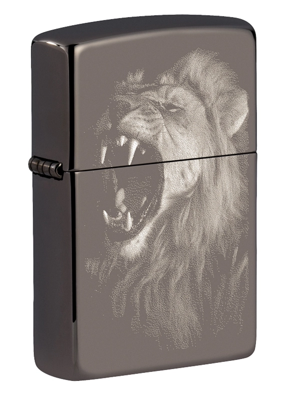 Зажигалка Lion Design Black Ice® ZIPPO