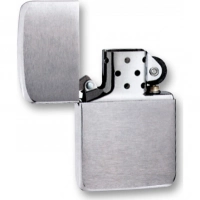 Зажигалка ZIPPO 1941 Replica™ с покрытием Brushed Chrome, латунь/сталь, серебристая, 36x12x56 мм купить в Москве