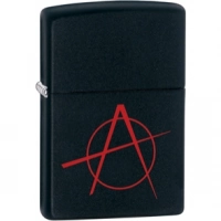 Зажигалка ZIPPO Classic А с покрытием Black Matte, латунь/сталь, чёрная, матовая, 36x12x56 мм купить в Москве