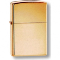 Зажигалка ZIPPO Classic с покрытием High Polish Brass купить в Москве