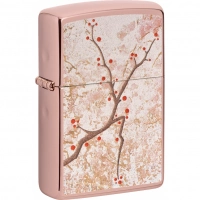 Зажигалка ZIPPO Eastern с покрытием High Polish Rose Gold, розовое золото купить в Москве