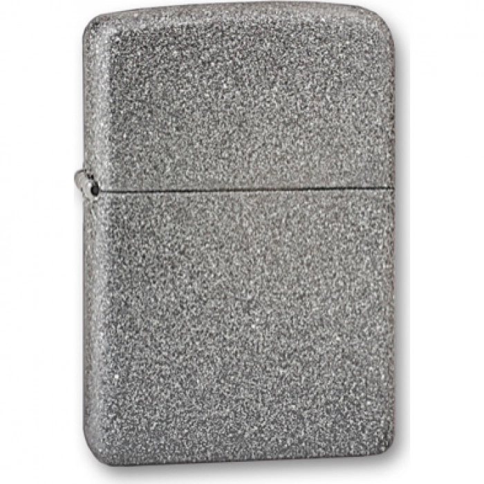 Зажигалка ZIPPO, латунь с покрытием Iron Stone™, серый, матовая, 36х12x56 мм