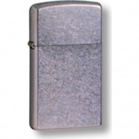 Зажигалка ZIPPO Slim® с покрытием Street Chrome™, латунь/сталь, серебристая, матовая, 30х10×55 мм купить в Москве